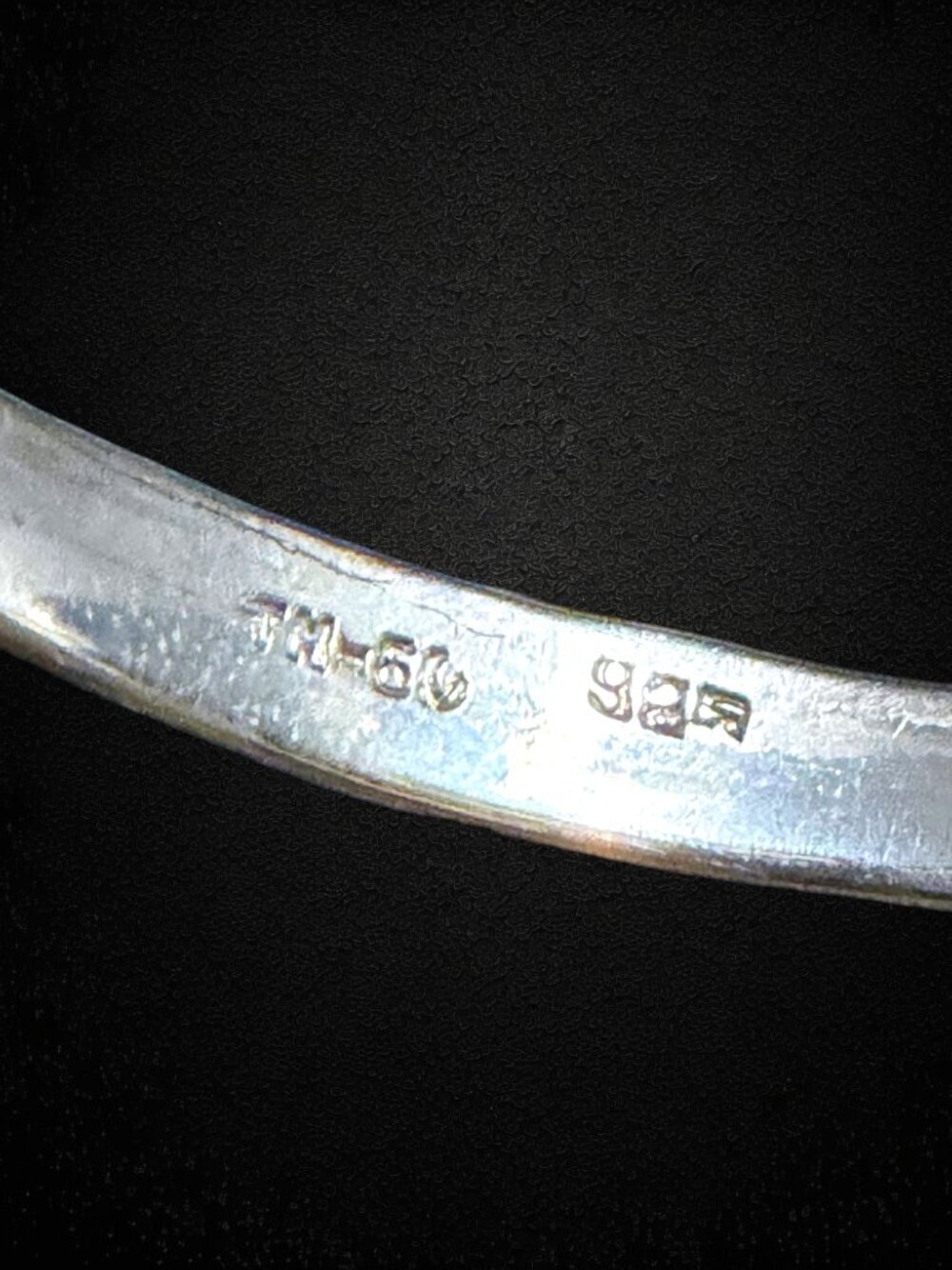 Vintage Taxco Mexico Sterling Silver Modernist Swirl Brooch Pin TM-50 - Picture 5 of 9